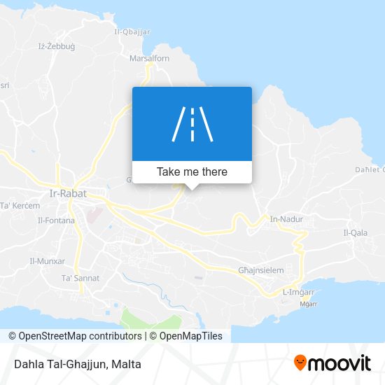 Dahla Tal-Ghajjun map