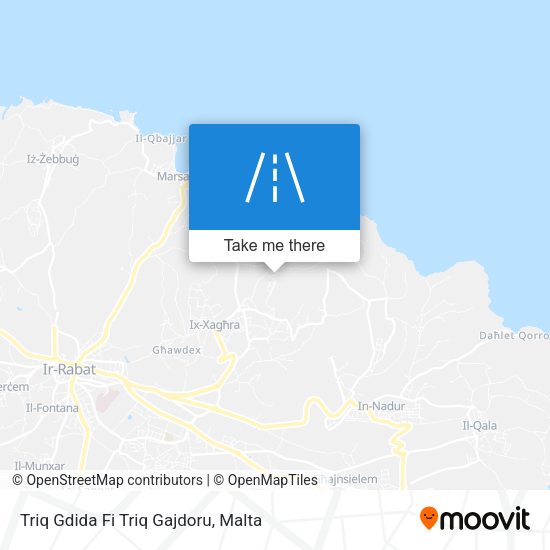 Triq Gdida Fi Triq Gajdoru map