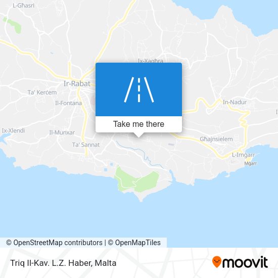 Triq Il-Kav. L.Z. Haber map