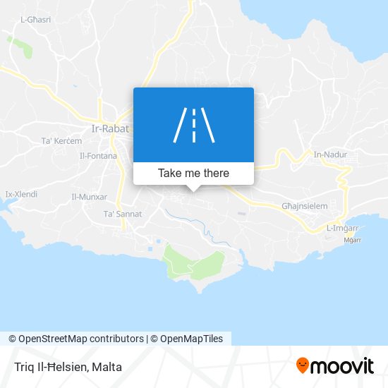 Triq Il-Ħelsien map