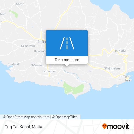Triq Tal-Kanal map