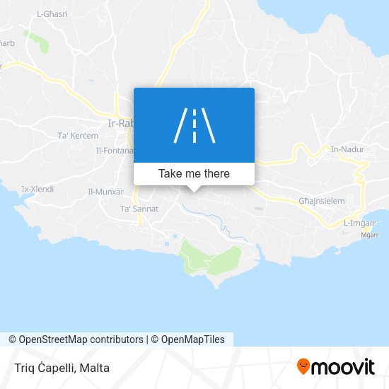 Triq Ċapelli map