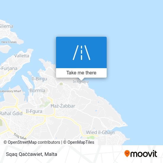 Sqaq Qaċċawiet map