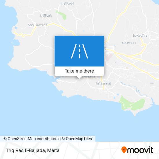 Triq Ras Il-Bajjada map