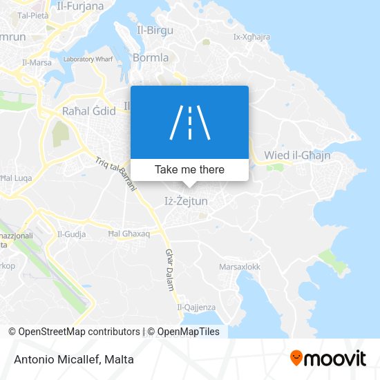 Antonio Micallef map