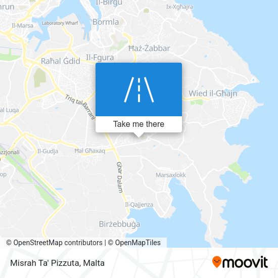 Misrah Ta' Pizzuta map