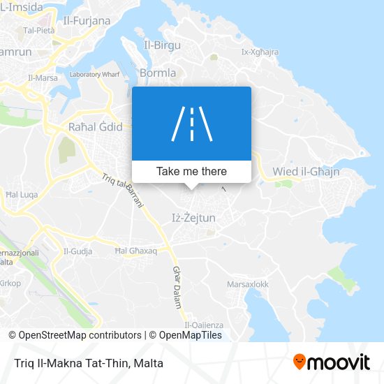 Triq Il-Makna Tat-Thin map