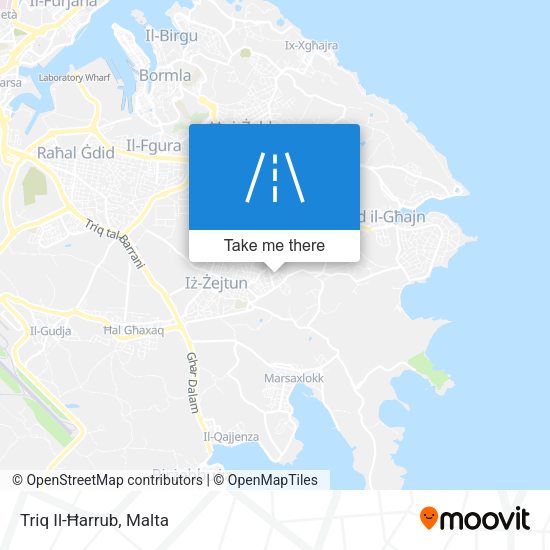 Triq Il-Ħarrub map