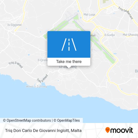 Triq Don Carlo De Giovanni Inglott map