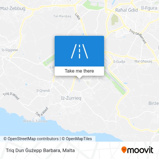 Triq Dun Ġużepp Barbara map