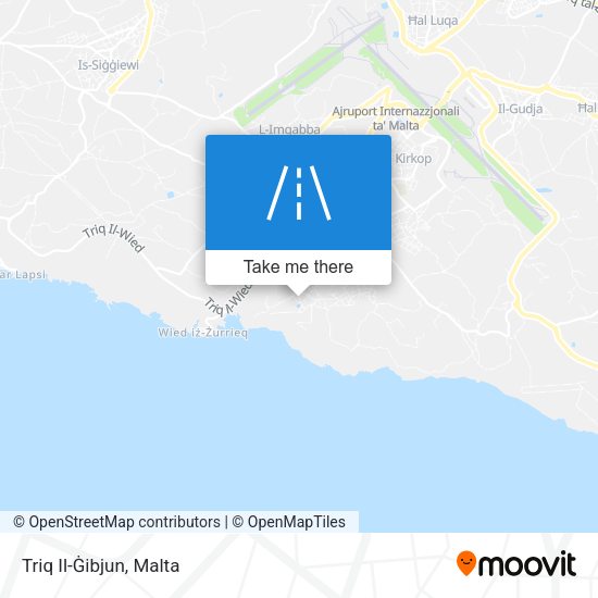 Triq Il-Ġibjun map