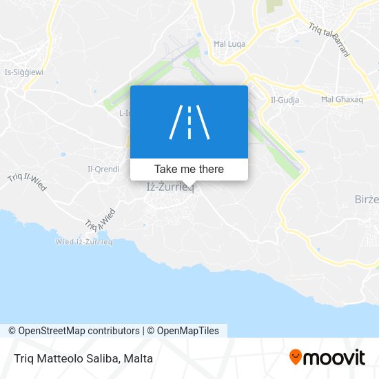 Triq Matteolo Saliba map