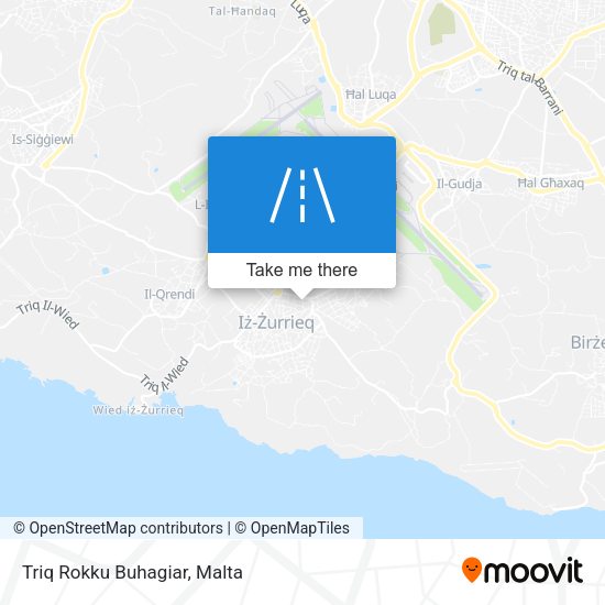 Triq Rokku Buhagiar map