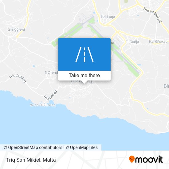 Triq San Mikiel map
