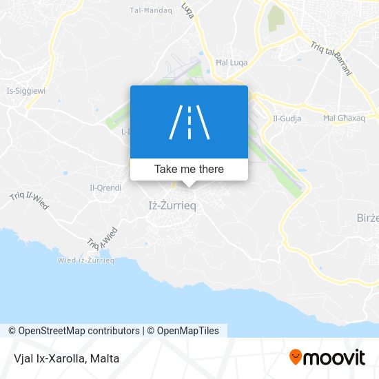 Vjal Ix-Xarolla map