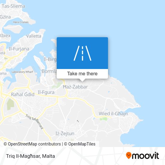 Triq Il-Magħsar map