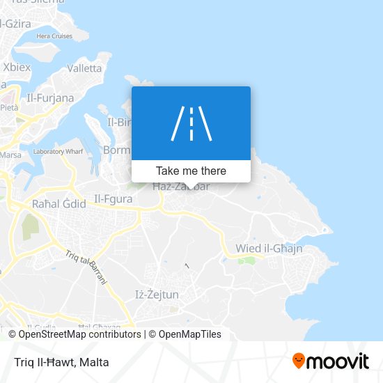 Triq Il-Ħawt map