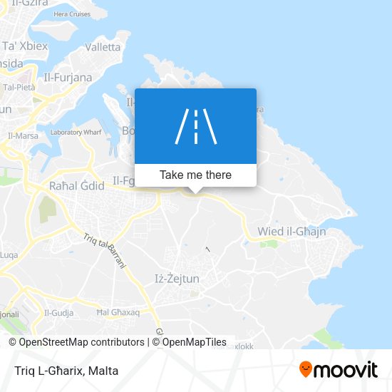 Triq L-Għarix map