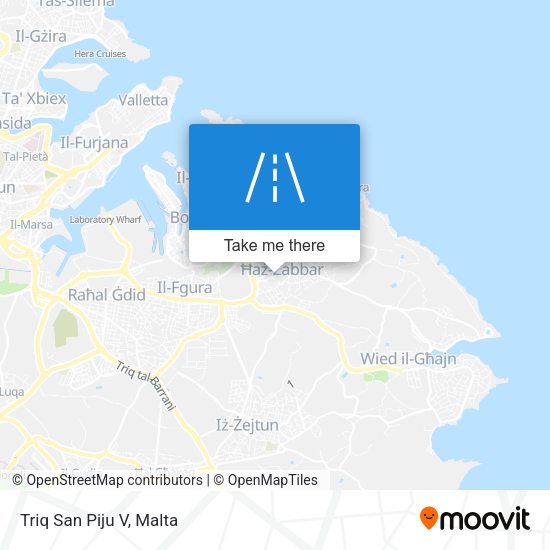 Triq San Piju V map
