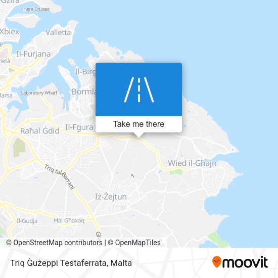 Triq Ġużeppi Testaferrata map