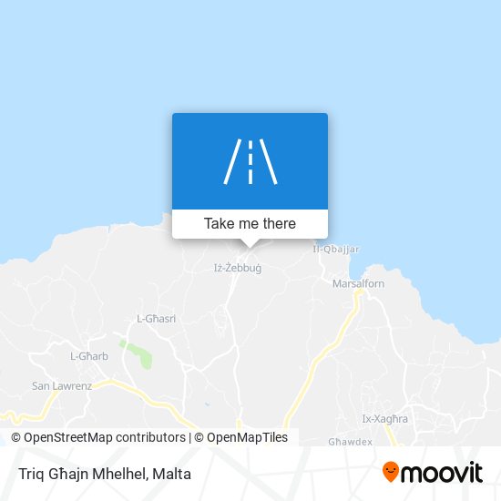 Triq Għajn Mhelhel map