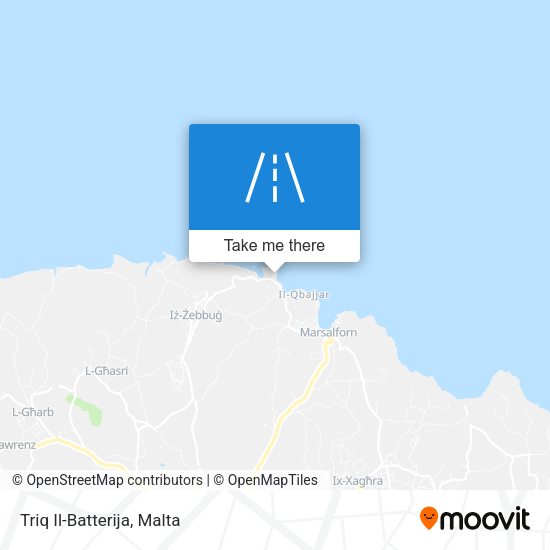 Triq Il-Batterija map