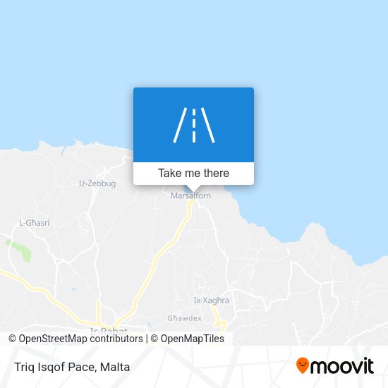 Triq Isqof Pace map
