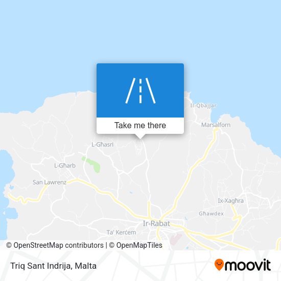Triq Sant Indrija map