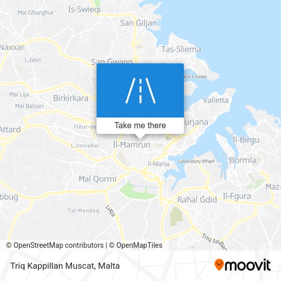 Triq Kappillan Muscat map