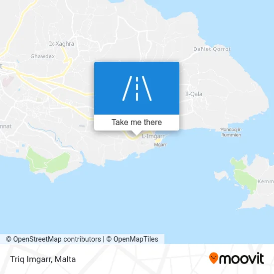 Triq Imgarr map
