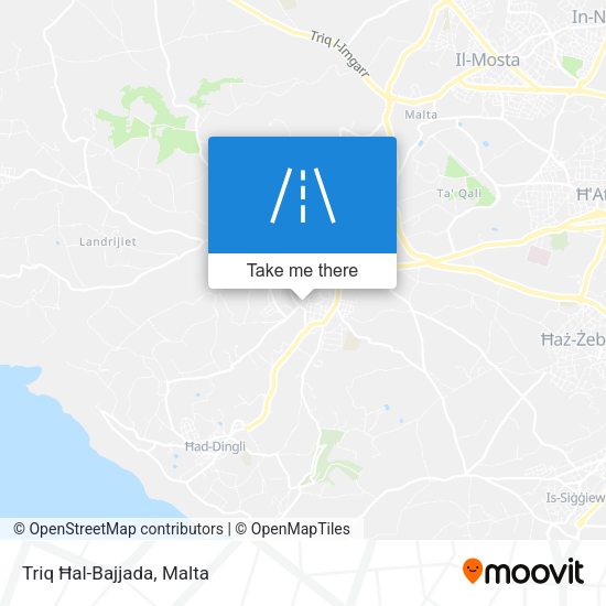 Triq Ħal-Bajjada map