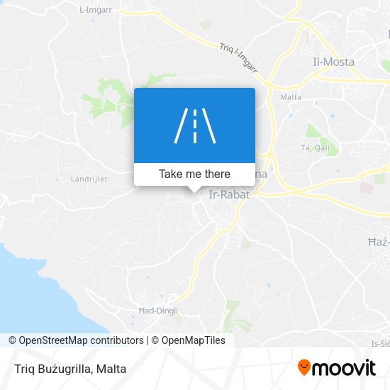 Triq Bużugrilla map