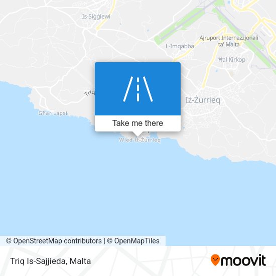 Triq Is-Sajjieda map