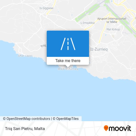 Triq San Pietru map