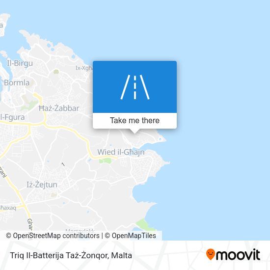 Triq Il-Batterija Taż-Żonqor map