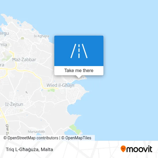 Triq L-Għaġuża map