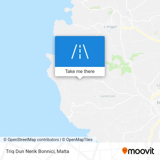 Triq Dun Nerik Bonnici map