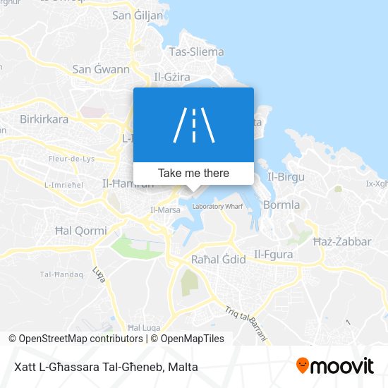 Xatt L-Għassara Tal-Għeneb map