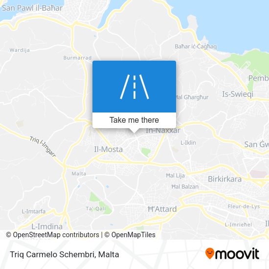 Triq Carmelo Schembri map
