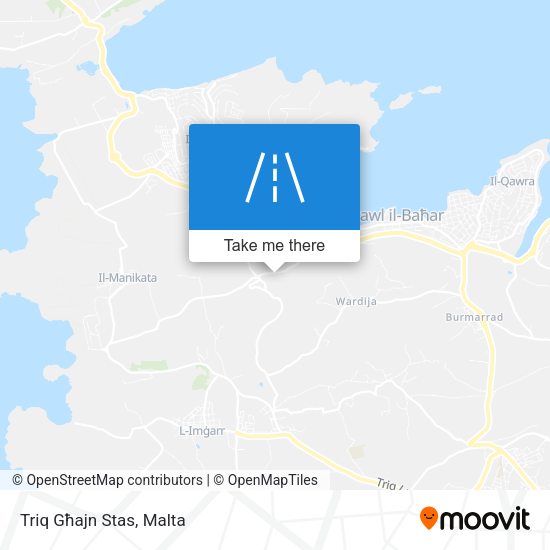 Triq Għajn Stas map