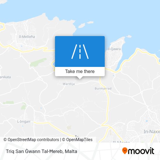 Triq San Ġwann Tal-Ħereb map