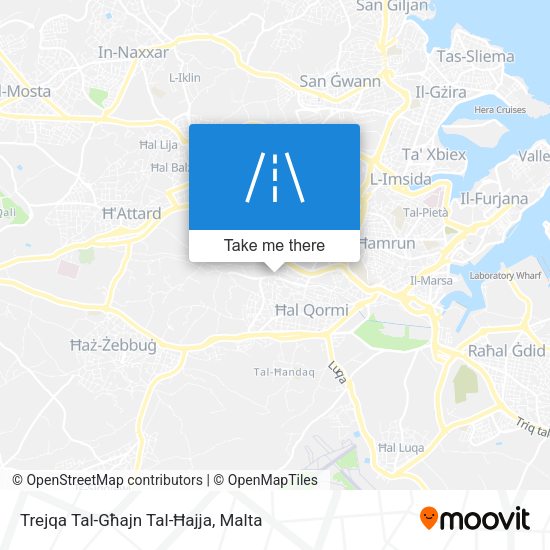 Trejqa Tal-Għajn Tal-Ħajja map