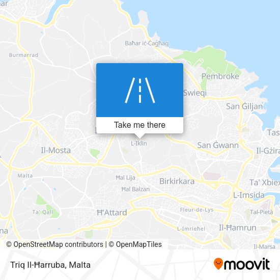Triq Il-Ħarruba map