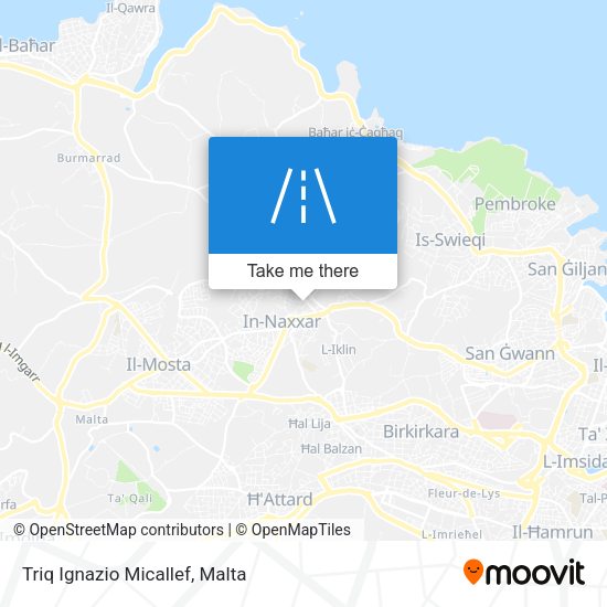 Triq Ignazio Micallef map