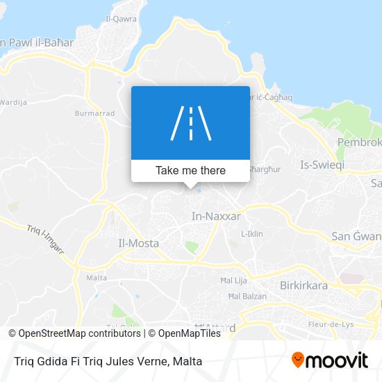 Triq Gdida Fi Triq Jules Verne map
