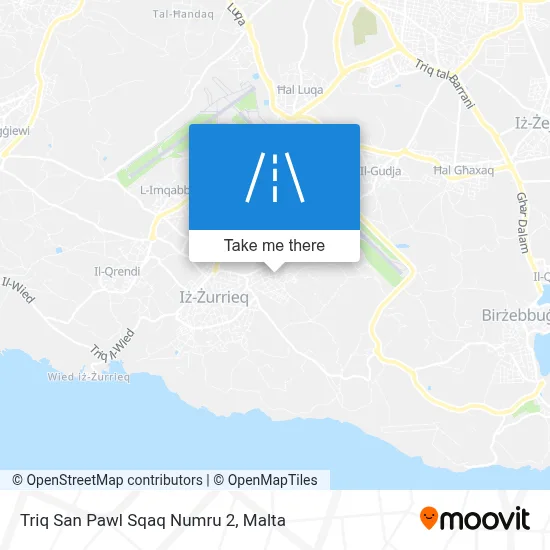 Triq San Pawl Sqaq Numru 2 map