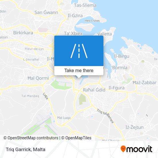 Triq Garrick map
