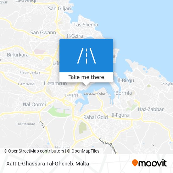 Xatt L-Għassara Tal-Għeneb map