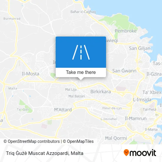 Triq Ġużè Muscat Azzopardi map