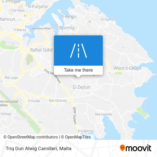 Triq Dun Alwiġ Camilleri map